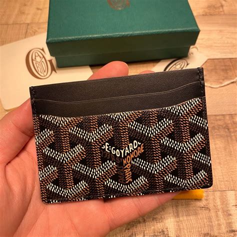 goyard card holder price 2021